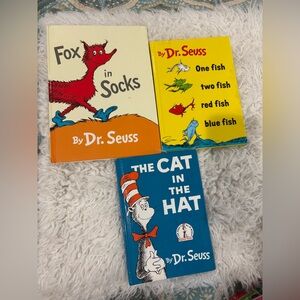 Dr. Seuss Fish Collection - Yellow, Red, Blue